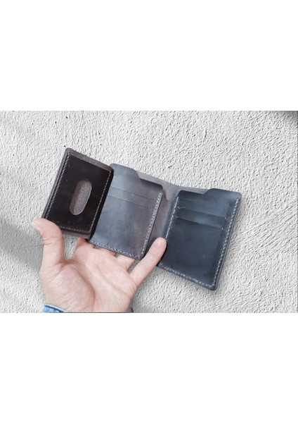Hakiki Deri El Yapımı Cüzdan 9 Bölmeli 11*9 cm fiyatları