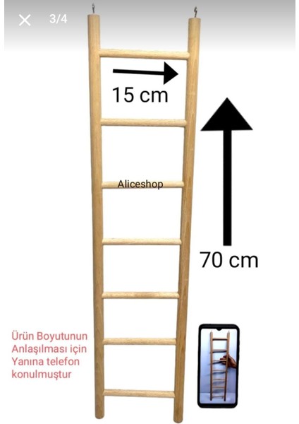 Jako ve Daha Büyük Papağanlar Için Merdiven fiyatları
