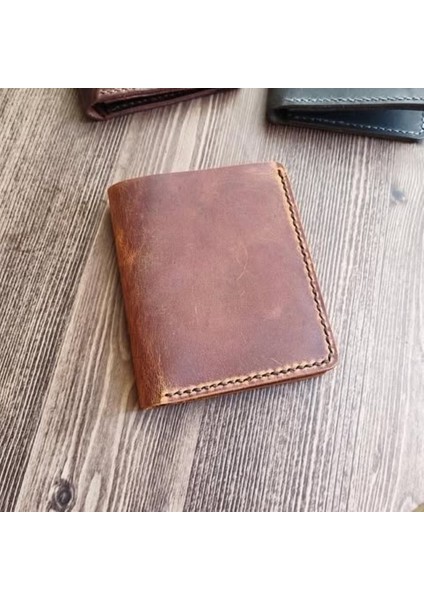 Hakiki Deri El Yapımı Cüzdan 9 Bölmeli 11*9 cm indirimleri