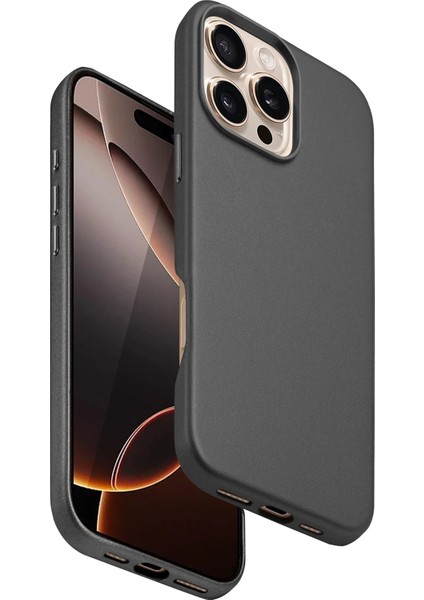 Apple iPhone 16 Pro Max HBC-242 Dividing Magsafe Kapak - Titan Gri indirimleri