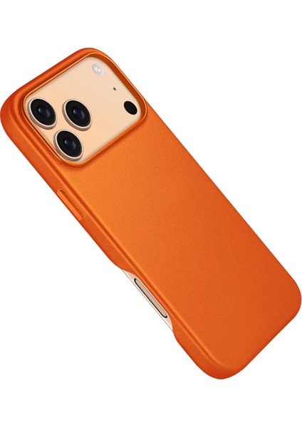 Apple iPhone 17 Pro Max HBC-242 Dividing Magsafe Kapak - Turuncu fırsatları