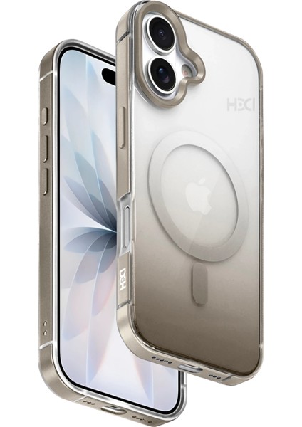 Apple iPhone 17 HBC-395 Altai Magsafe Kapak - Titan Gri