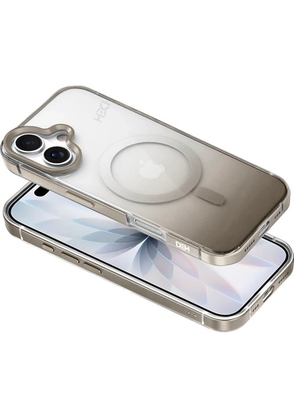 Apple iPhone 17 HBC-395 Altai Magsafe Kapak - Titan Gri fiyatları