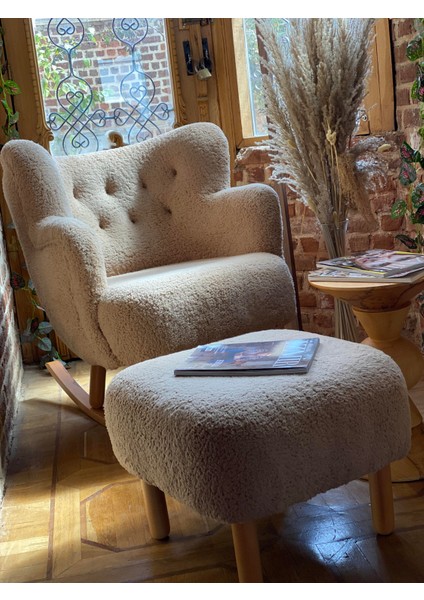 Daısy Sallanan ve Puf Emzirme Koltuğu