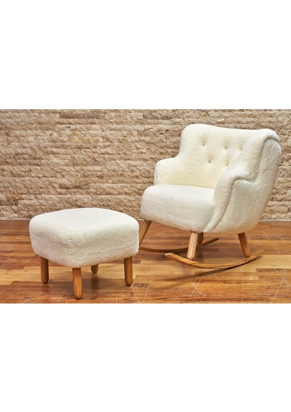 Daısy Sallanan ve Puf Emzirme Koltuğu