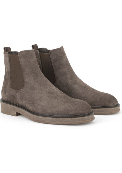 Erkek Deri Bot 1431043z029 Vizon