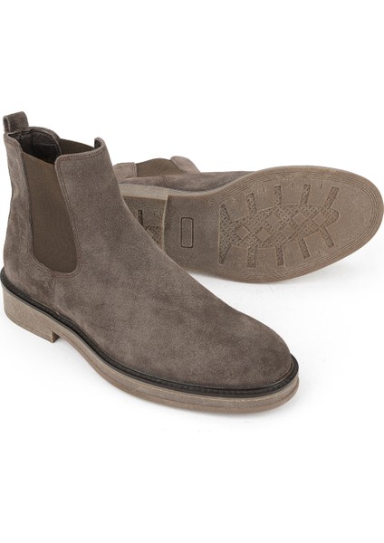 Erkek Deri Bot 1431043z029 Vizon