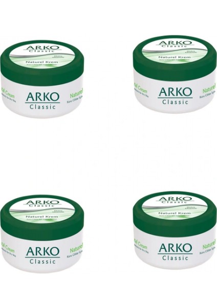 4 Adet Arko Classic Naturel El Kremi 150ML (4887)