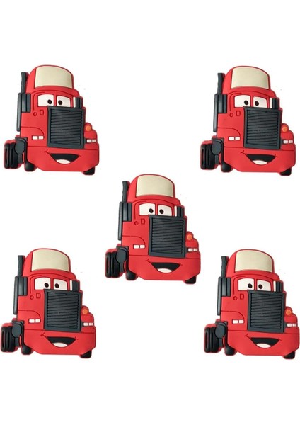 5'li Plastik Kırmızı Tır Çocuk Düğme Mobilya Kulp fiyatları