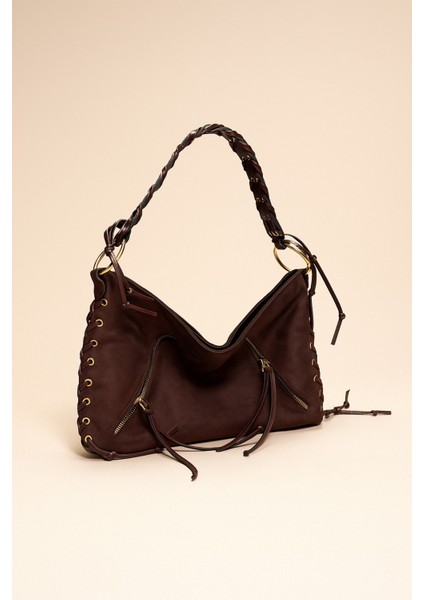 Kadın Acı Kahve Zrea Omuz Çantası fiyatları