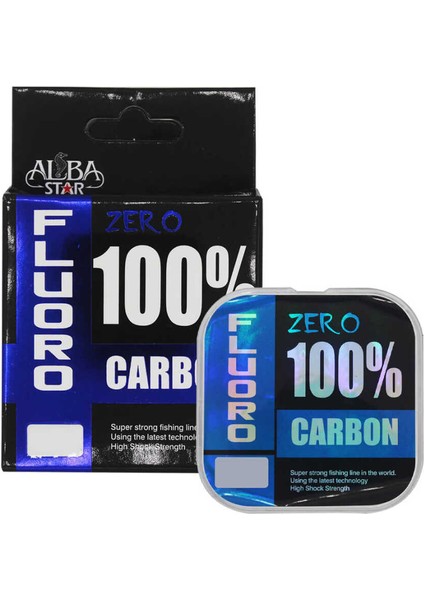 Zero %100 Fluorocarbon Misina CLEAR-0.38MM - 25M - 9.45KG modelleri