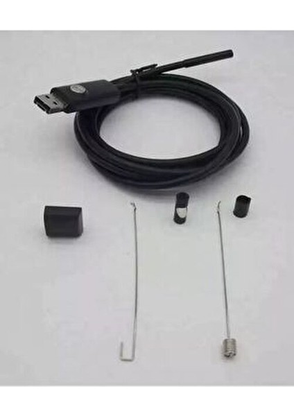 Endoskop Yılan Kamera 10 Metre 7mm 720P Su Geçirmez LED Aydınlatma ile