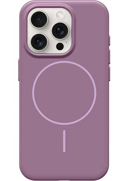 iPhone 15 Pro Max HBC-300 Beat Magsafe Kılıf - Mor