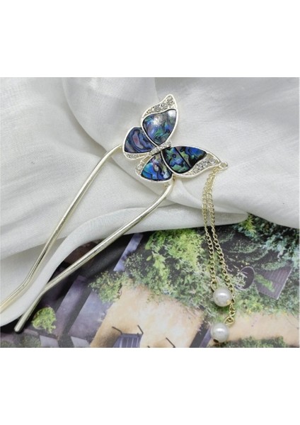 Kelebek Detay Topuz Saç Tokası indirimleri