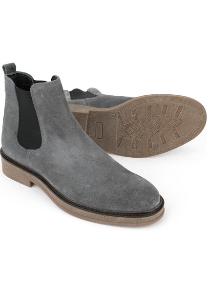 Erkek Deri Bot 1431043z029 Antrasit fırsatları