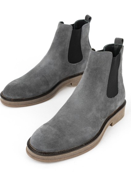Erkek Deri Bot 1431043z029 Antrasit indirimleri