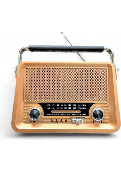 Eskitme Nostalji Radyo Ahşap Görünüm Şık Tasarım Nostaljik Radyo fiyatları