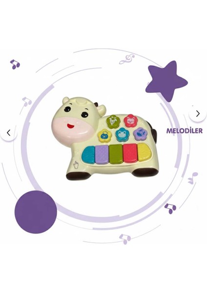 Pianolu Eğitici Mööcük Oyuncak
