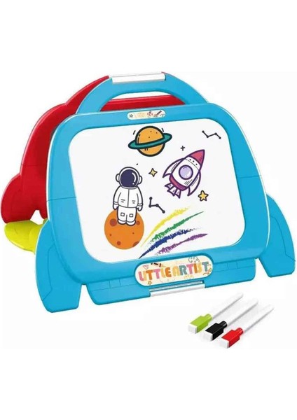 3in1 Ilk Çizim Tahtam – Kara, Beyaz ve Şeffaf Tahta Seti, Kalemli & Tebeşirli Çocuk Çizim Oyuncağı fiyatları