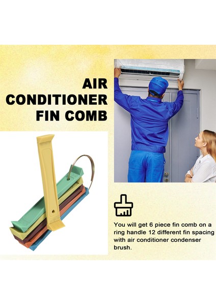 Fcr6 Halkalı Fin Tarak Seti, Klima Fin Tarak Düzleştirici Evaporatör Kondenser Bobinleri, Ac Fin Tarak Düzleştirici (Yurt Dışından) indirimleri