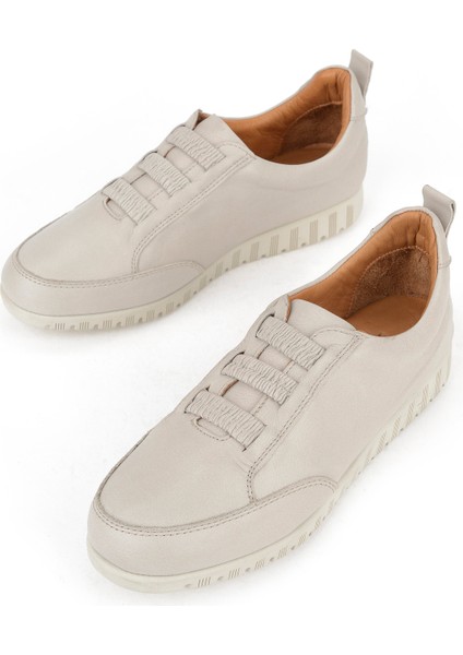 , Kadın Hakiki Deri Ayakkabı 1531050Z26144006K Silver indirimleri