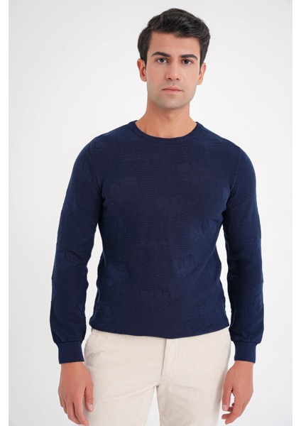 Tr 884 Triko Comfort Lacivert