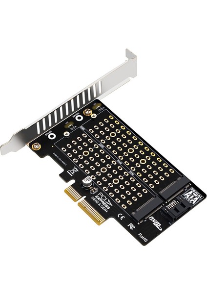 M.2 Nvme Ngff Ssd'den Pcıe Sata Adaptörüne Pcıe'den M2/m.2 Adaptörüne Sata M.2 SSD Pcıe Adaptörü M Anahtarı B Anahtarı B+M Anahtarı (Yurt Dışından)