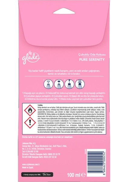 Çubuklu Oda Kokusu Pure Serenity 100 ml fiyatları