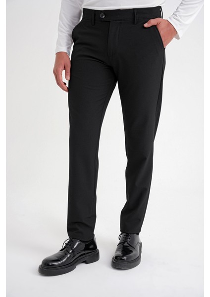 P 1201 Pantolon Comfort Siyah