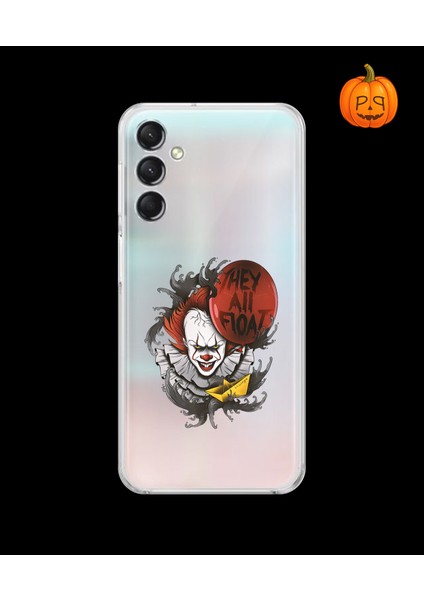 Samsung Galaxy A24 Uyumlu Şeffaf Kılıf Horror 1 Tasarımlı