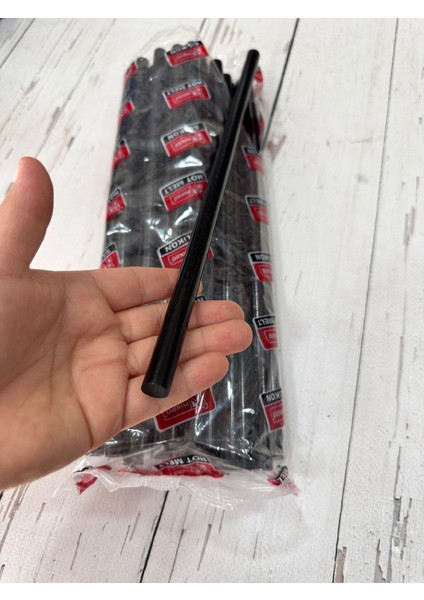 Çubuk Sıcak Silikon Kalın Siyah 1 kg (32 Adet) fiyatları