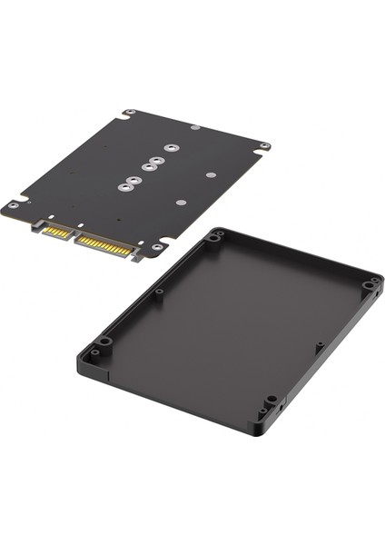 2'si 1 Arada SSD Adaptörü M.2 Ngff Anahtar B ve Msata'yı 2,5 Inç Sata 3 Adaptör Dönüştürücü Harici SSD Kasa Kutusuna Birleştirin (Yurt Dışından) modelleri