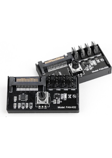 Pwm Fan Hız Kontrol Cihazı Yüksek Güç Sata Dc Güç 4 Pin Fan Regülatörü Nas Sunucusu Fan Hız Kontrolü 4 Yollu Pwm Fan Regülatörü (Yurt Dışından) indirimleri