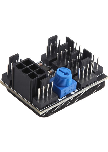 Pinli 4 Pinli Fan Adaptörü Pwm Pc Kasa Soğutma Fanı Hub'ı 8 Yollu Ayırıcı 12V Hız Kontrol Cihazı 6 Pinli Güç Portu (Yurt Dışından) fiyatları