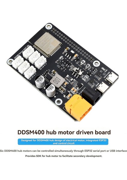 Raspberry Pi Için DDSM400 Motor Sürücü Kartı Hat (Yurt Dışından) indirimleri