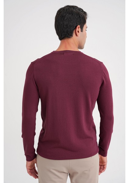 Tr 888 Triko Slim Bordo