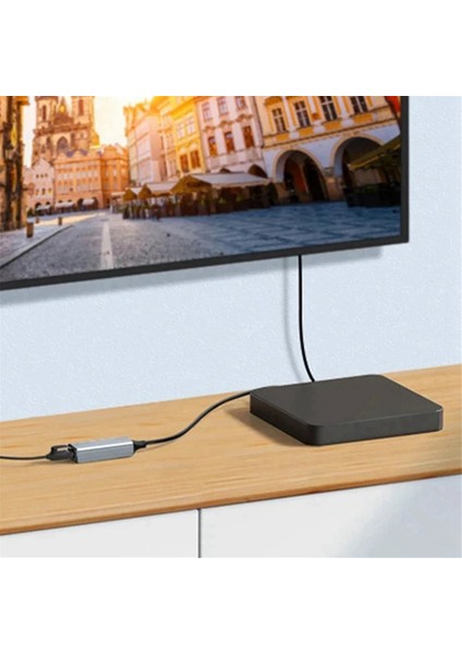 Type-C - Ethernet Adaptörü Her Türlü Dizüstü Bilgisayar Için Type-C - RJ45 Arayüz Dönüştürücü Gümüş (Yurt Dışından) indirimleri