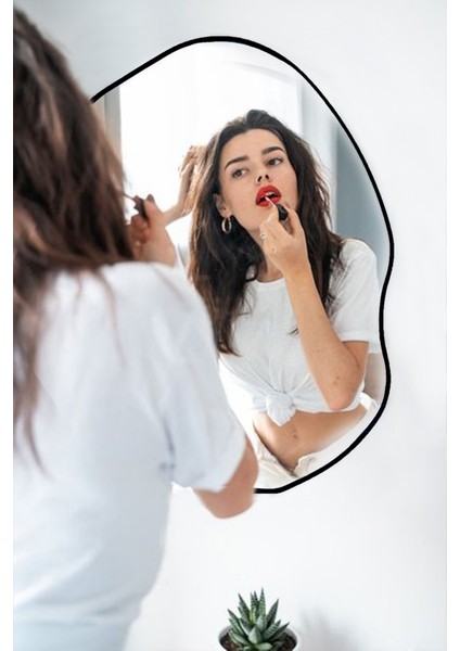 Premium Estetik Duvar Aynası – Minimal ve Şık Tasarım | Ev Dekorasyonunun Vazgeçilmezi fırsatları