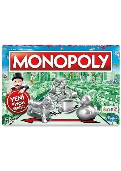 Hasbro Monopoly Yeni Piyon Serisi C1009