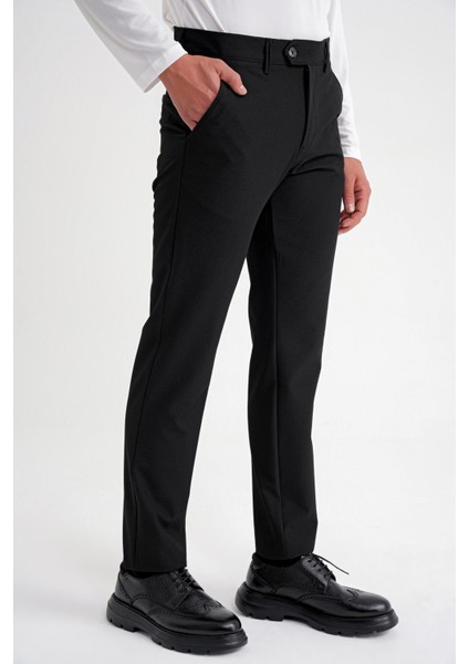 P 1201 Pantolon Comfort Siyah -1 modelleri