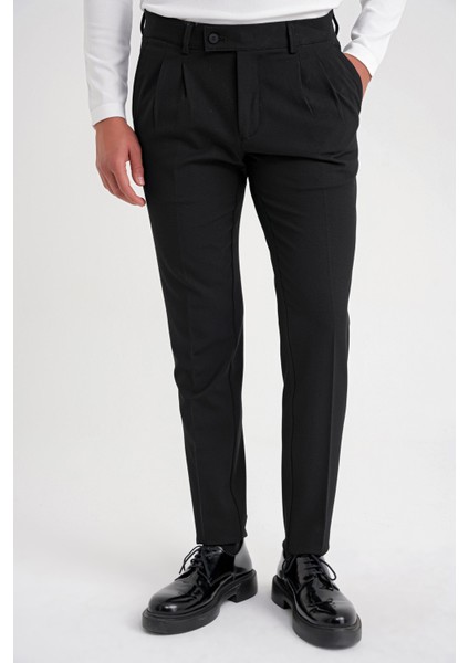 P 1205 Pantolon Comfort Siyah