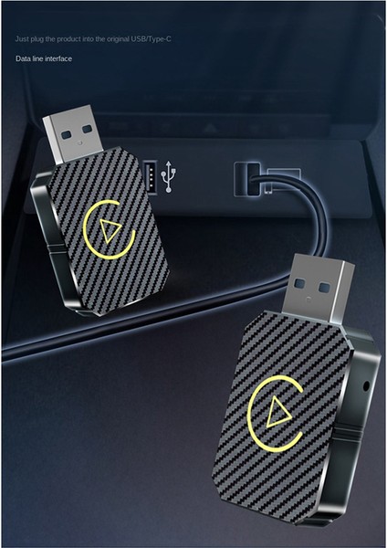 2'si 1 Arada Carplay Kutusu Android Auto Kablosuz Carplay Dönüştürücü Araba Android Akıllı Kutusu Kablosuz Adaptörü Araba Adaptörü (Yurt Dışından) modelleri