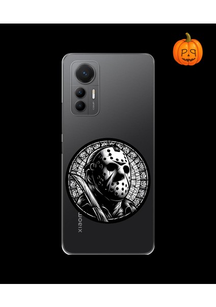 Xiaomi Mi 12 Uyumlu Şeffaf Kılıf Horror 5 Tasarımlı