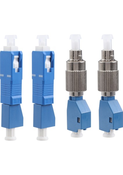 Fc Erkek - Lc Dişi Hibrit Optik Fiber Dönüştürücü Adaptör + Lc Dişi - Sc Erkek Hibrit Flanş, Optik Fiber Adaptörü (Yurt Dışından) fiyatları
