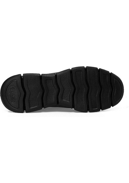 A102028153 5W Luciano 5pr Erkek Hakiki Deri Casual Ayakkabı Siyah