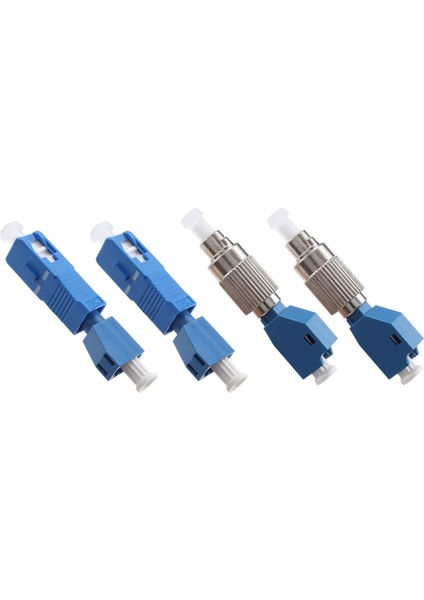Fc Erkek - Lc Dişi Hibrit Optik Fiber Dönüştürücü Adaptör + Lc Dişi - Sc Erkek Hibrit Flanş, Optik Fiber Adaptörü (Yurt Dışından) fırsatları