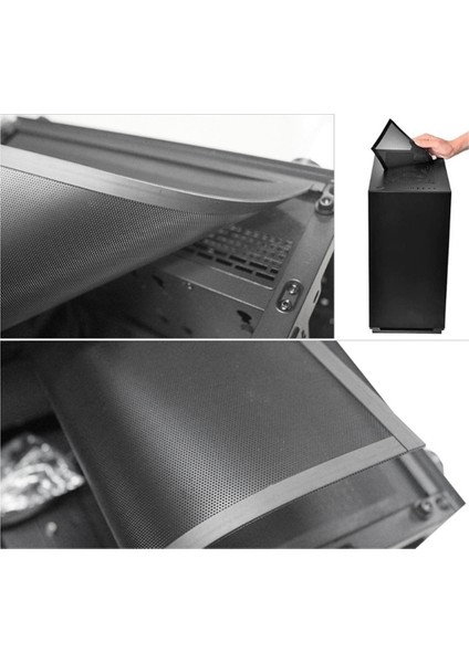 Bilgisayar Kasası Manyetik Toz Filtresi Ağ Bilgisayar Kasası Soğutma Fanı Bilgisayar Koruyucu Kapak Boynuz Ağı 12 x 36 cm (Yurt Dışından) indirimleri