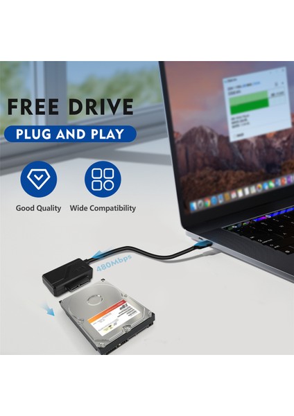 USB 2.0 - Mini Sata Iı 7+6 13PIN Adaptör Dönüştürücü Kablo Dizüstü Bilgisayar Cd/dvd Rom Ince Sürücüsü Için (Yurt Dışından) fırsatları
