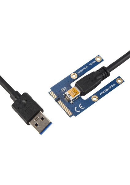 Bitcoin Miner Madenciliği Için USB 3.0 Mini Pcı-E - Pcıe Pcı Express 1x - 16X Genişletici Yükseltici Kart Adaptörü Uzatma Kablosu (Yurt Dışından) fırsatları