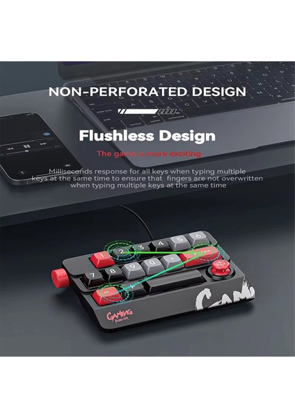 Taşınabilir Joystick Mekanik Klavye Tam Sıcak Değiştirilebilir Tuş, C (Yurt Dışından) indirimleri